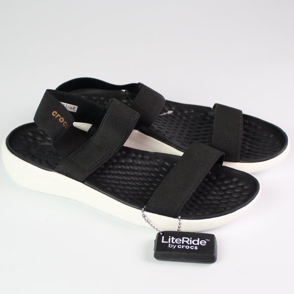 crocs literide black